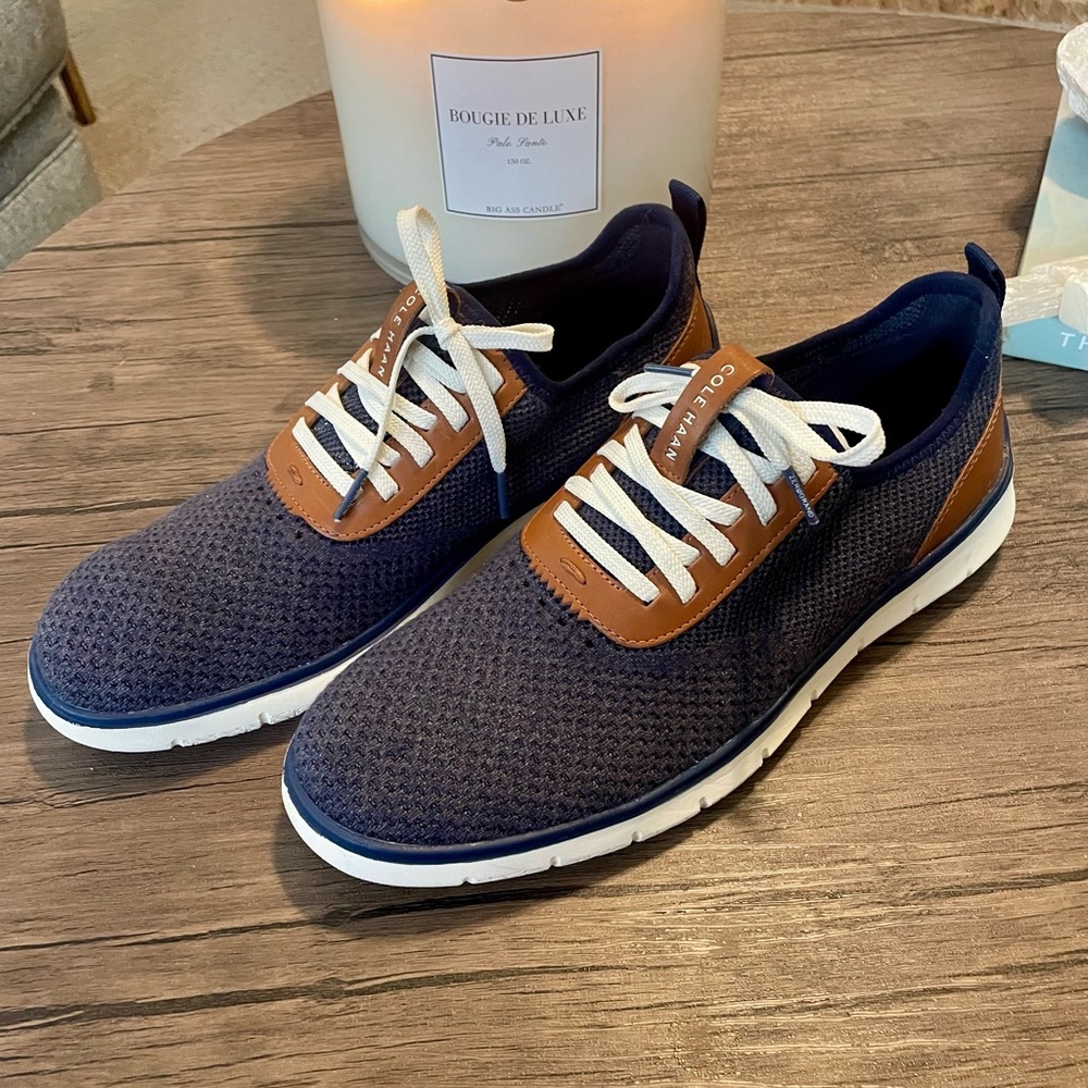 Cole Haan Zero Grand Navy Mens Shoes